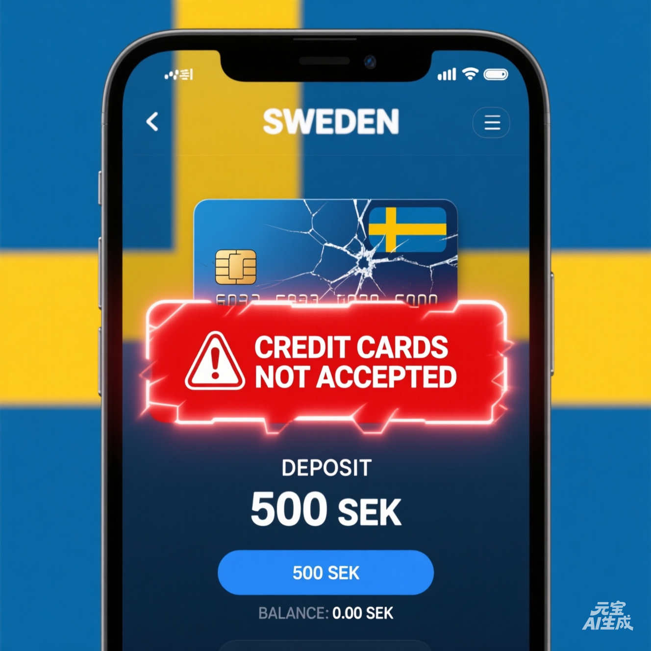Sweden Implements Full Credit Gambling Ban to Curb Problem Gaming